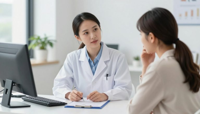 mam hpv co z seksem - kobieta konsultująca się z lekarzem ginekologiem
