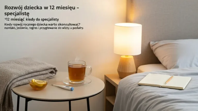 Rozwój dziecka w 12 miesiącu - kiedy warto zapytać specjalistę - hero image